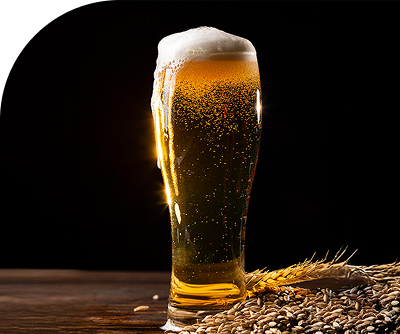 Foto de um belo copo de Cerveja Artesanal